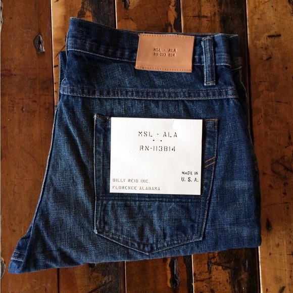 Other - Men’s NWT Dark Denim Billy Reid Slim Cut Jeans-Size 40